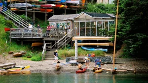 Paddle with your pup in Mendocino County