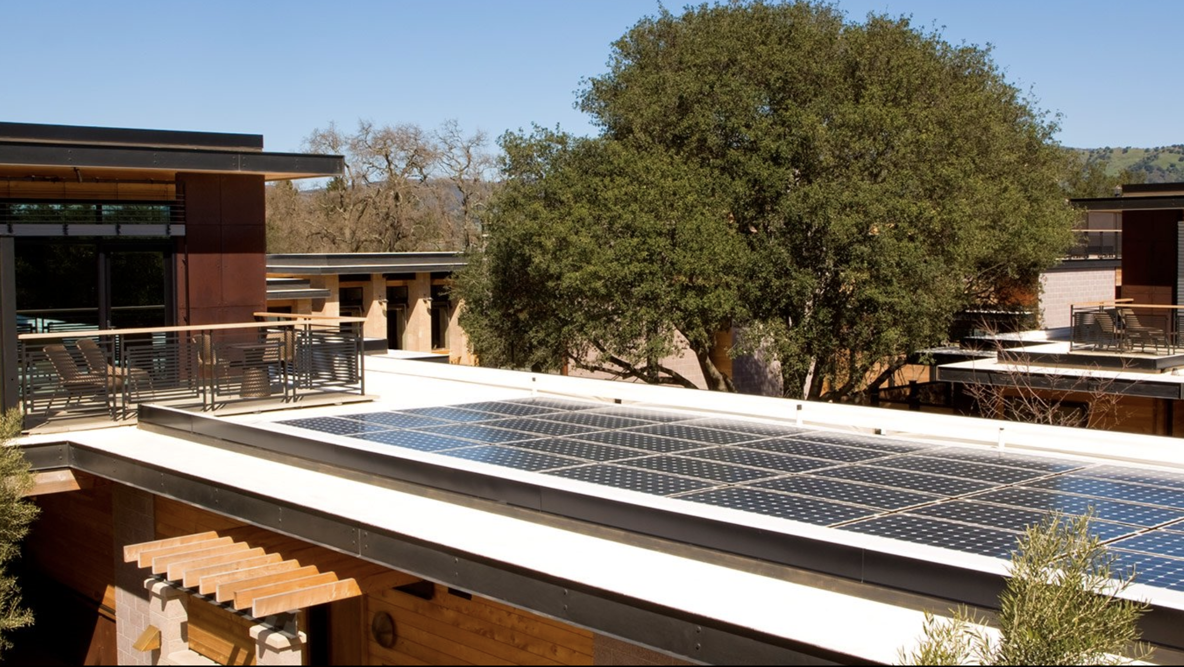 Bardessono hotel solar array