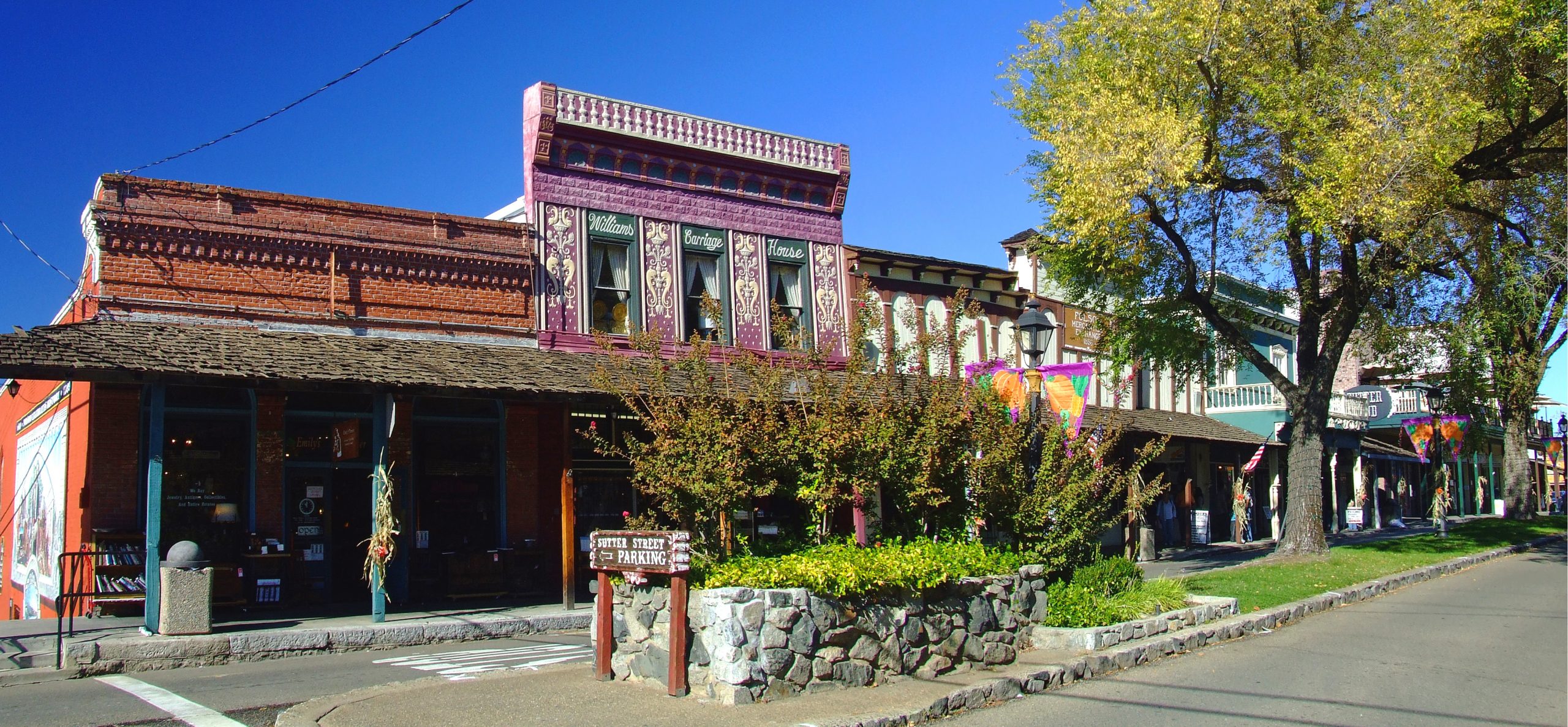 Sutter street in Old Folsom