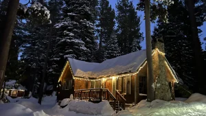 Cabins in the woods: Tahoma Meadows and Desolation Hotel