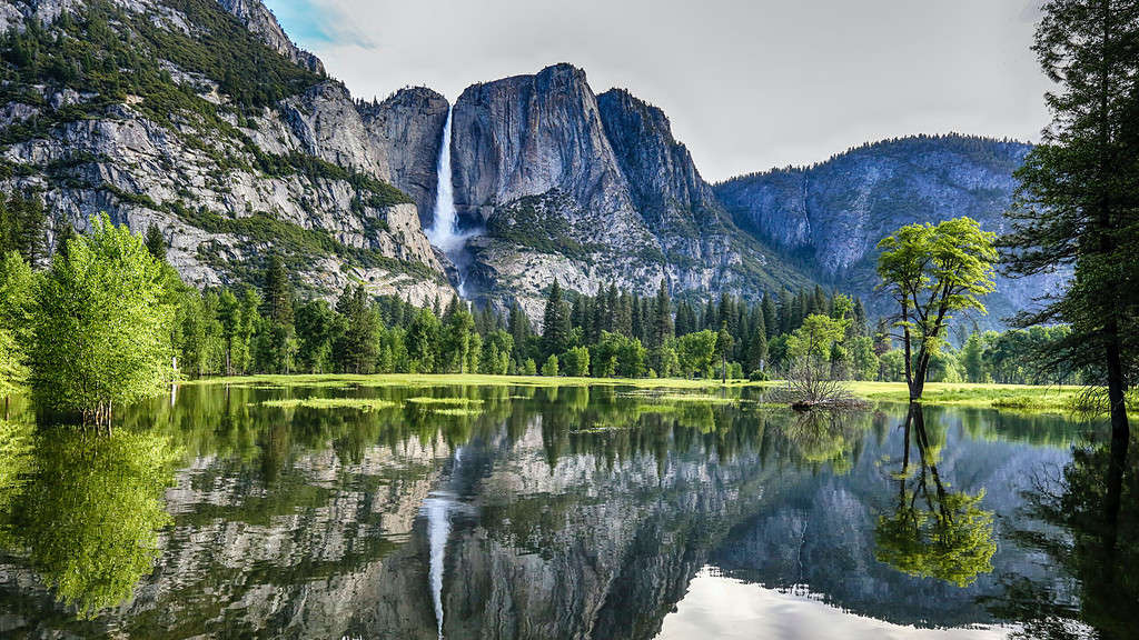 View of Yosemite FAlls
