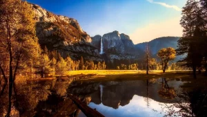 On the road to Yosemite