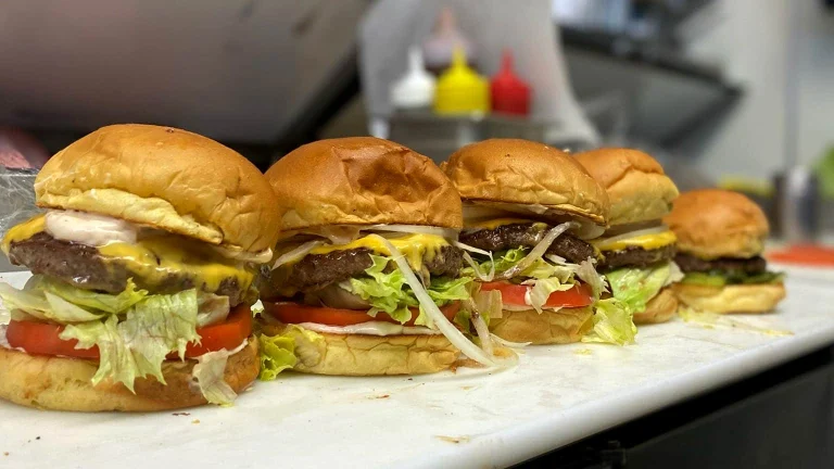 Get the Burger, a dog-friendly restaurant in Big Bear Lake, California