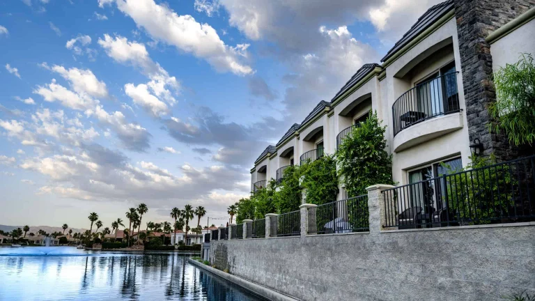 The Chateau at Lake La Quinta, a dog-friendly hotel in La Quinta, California