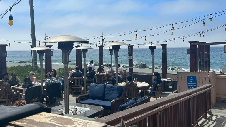 Miramar Beach Restaurant, a dog-friendly restaurant in Half Moon Bay, California