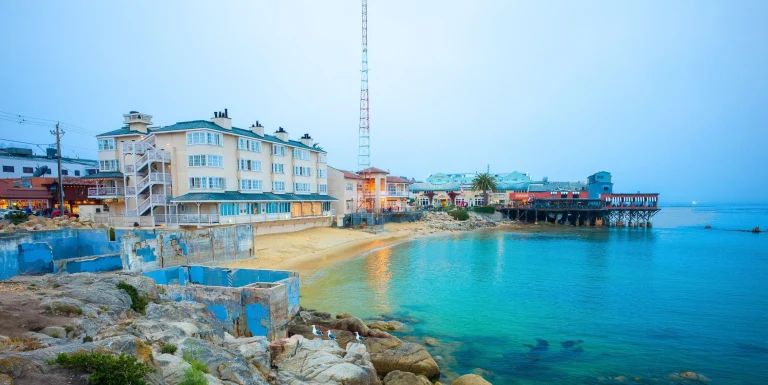 Cannery Row, a dog-friendly attraction in Monterey, California
