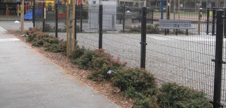 Jefferson Square Park, a dog-friendly park in Oakland, California