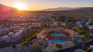 aerial view of Sky Valley Resort