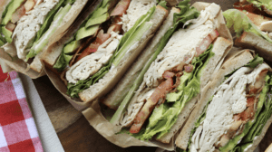 Lazy Dog Restaurant & Bar sandwich.