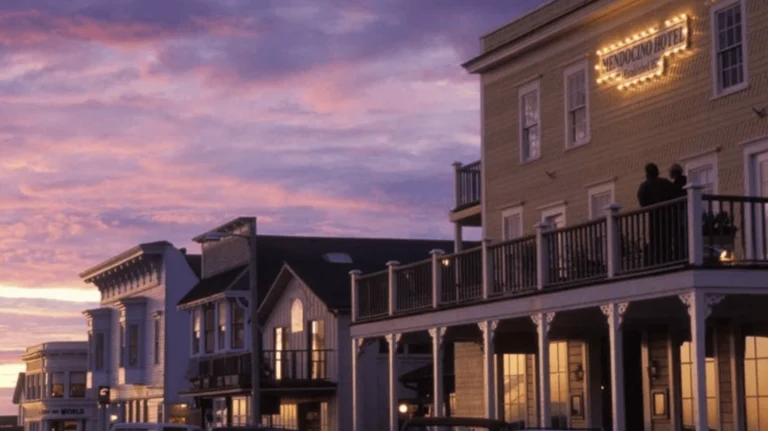 The Mendocino Hotel and Garden, a dog-friendly hotel in Mendocino, California