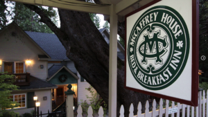 McCaffrey House B&B sign