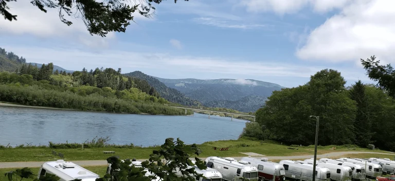 Klamath River RV Park, a dog-friendly campground in Klamath, California