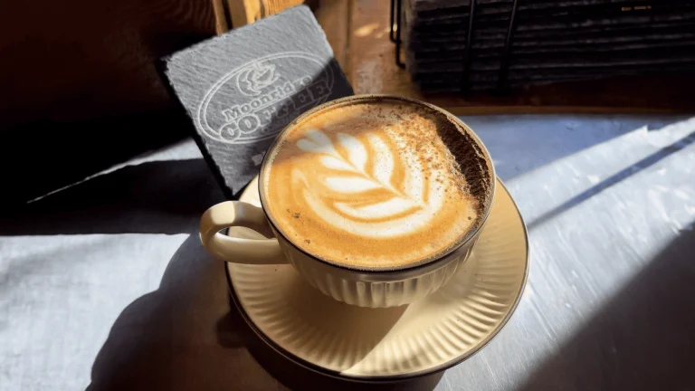 Moonridge Coffee Company, a dog-friendly coffee shop in Big Bear Lake, California