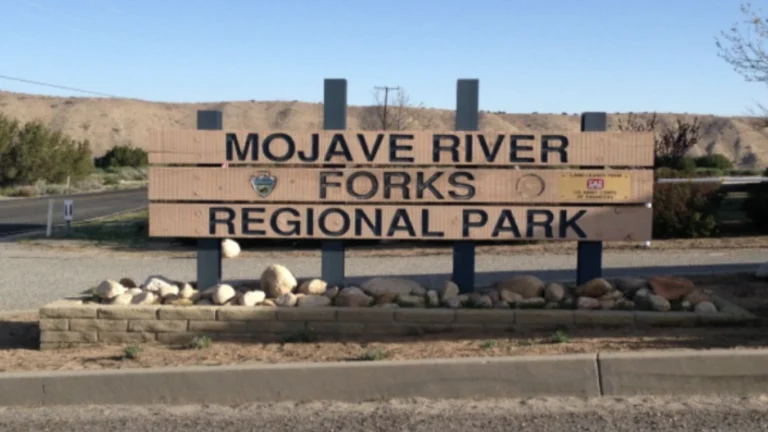 Mojave River Forks, a dog-friendly campground in Hesperia, California
