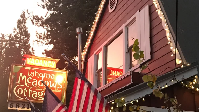 Tahoma Meadows Cottages.