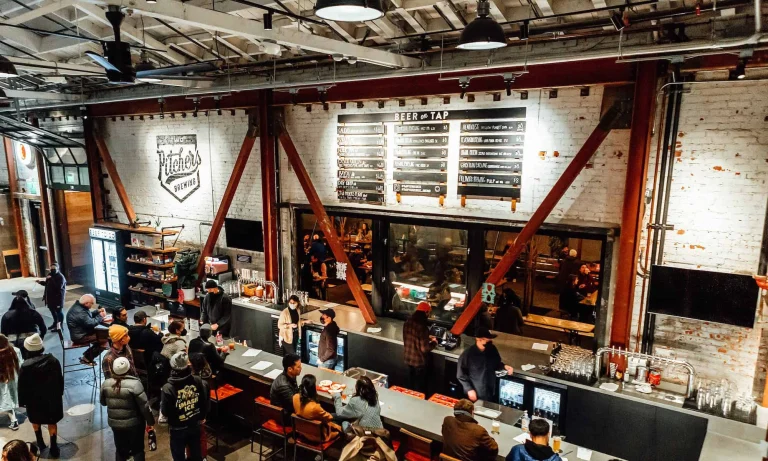 Two Pitchers Brewing Company, a dog-friendly bar in Oakland, California