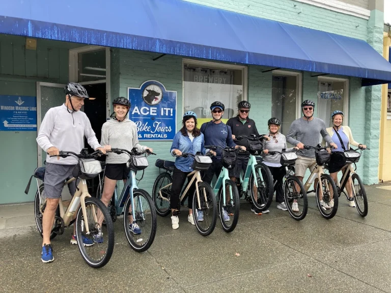 Ace It Bike Tours, a dog-friendly attraction in Windsor, California