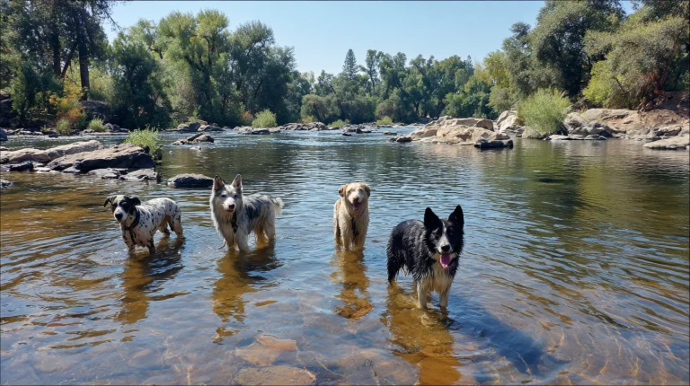American River Resort, a dog-friendly campground in Coloma, California