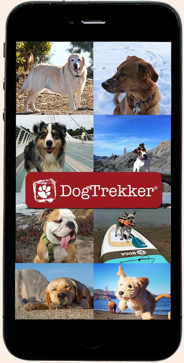 DogTrekker.com mobile app