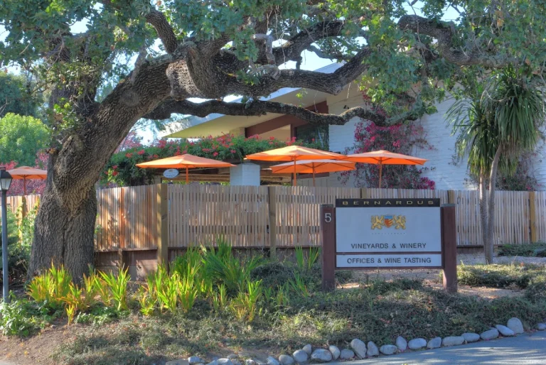 Bernardus Winery, a dog-friendly restaurant in Carmel Valley, California