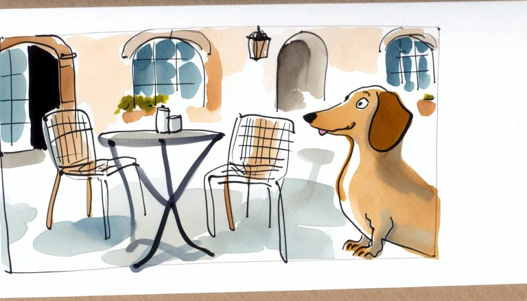 Cafe Nouveau, a dog-friendly restaurant in Ventura, California