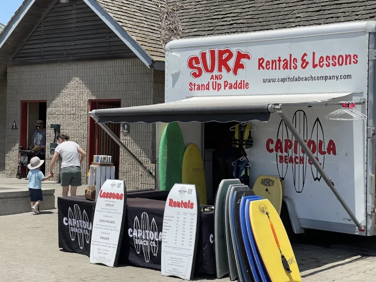 Capitola Surf and Paddle, a dog-friendly water recreation spot in Capitola, California