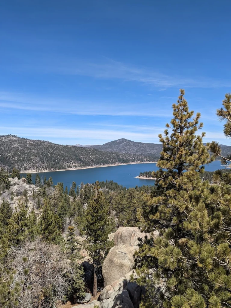 Castle Rock, a dog-friendly hiking trail in Fawnskin, California