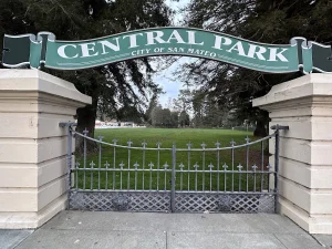 Central Park, a dog-friendly park in San Mateo, California