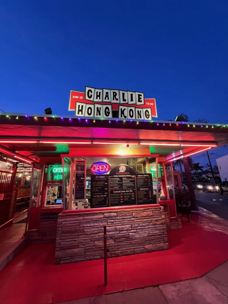 Charlie Hong Kong, a dog-friendly restaurant in Santa Cruz, California