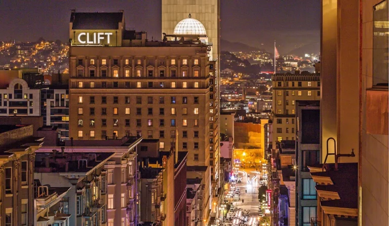 Clift Royal Sonesta San, a dog-friendly hotel in San Francisco, California