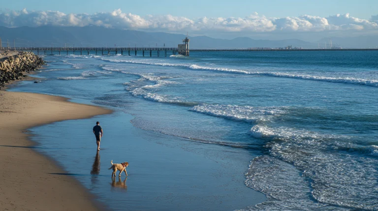 Harbor Cove Beach, a dog-friendly beach in Ventura, California