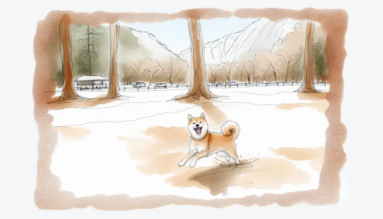 AI generated sketch for Cook’s Meadow Loop