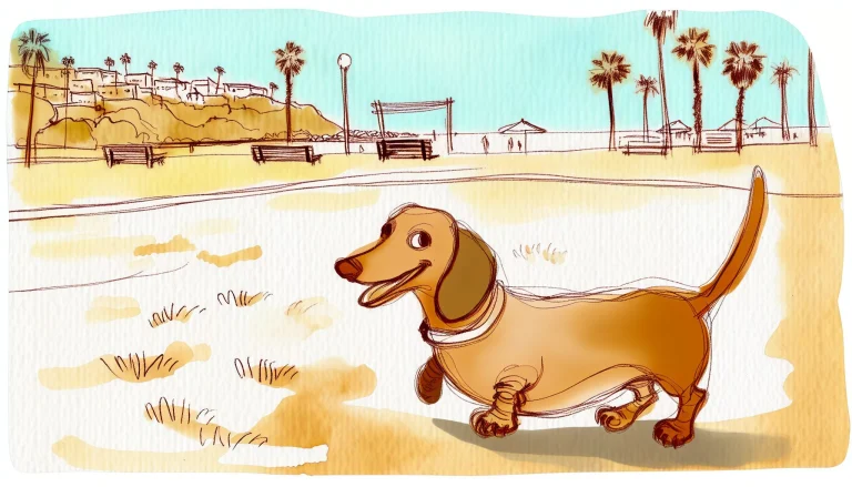 Crystal Cove State Park, a dog-friendly park in Laguna Beach, California