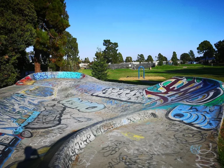 Derby Park, a dog-friendly park in Santa Cruz, California