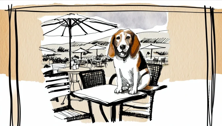 Dinky Diner, a dog-friendly restaurant in Clarksburg, California