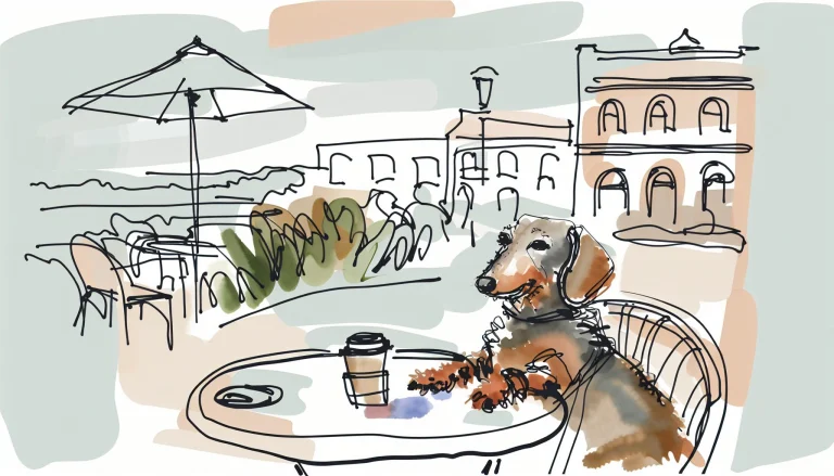 Duboce Park Cafe, a dog-friendly restaurant in San Francisco, California
