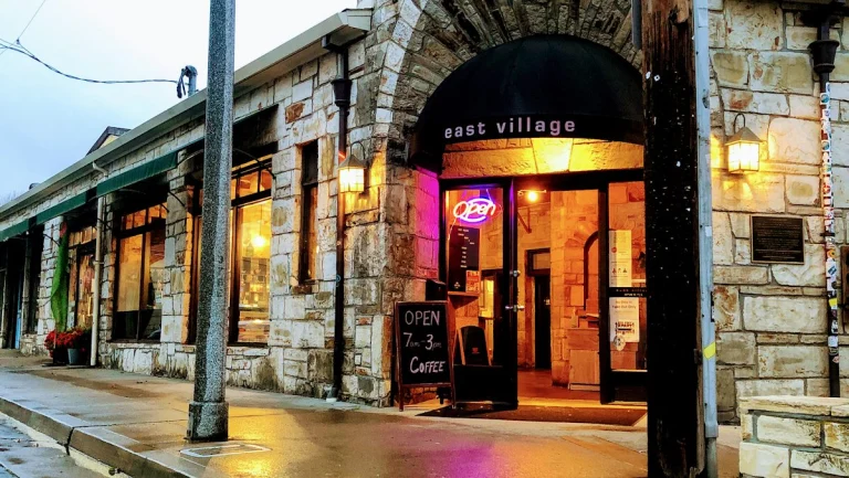 East Village Coffee Lounge, a dog-friendly coffee shop in Monterey, California