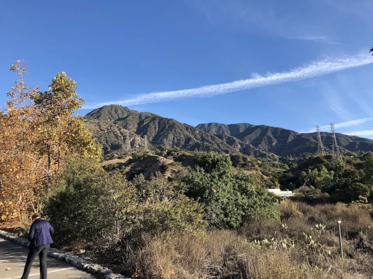 Eaton Canyon Falls, a dog-friendly water recreation spot in Pasadena, California