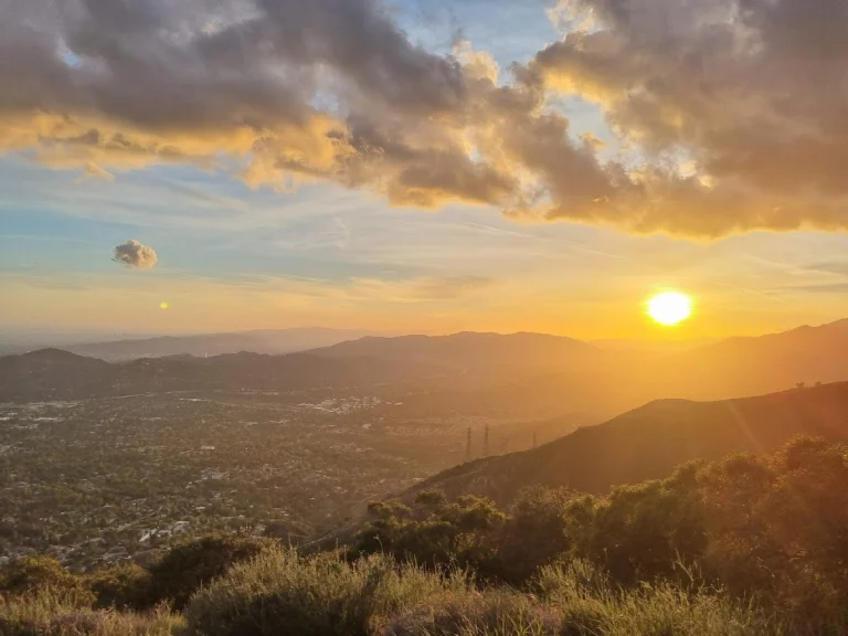 Echo Mountain trail, a dog-friendly hiking trail in Altadena, California