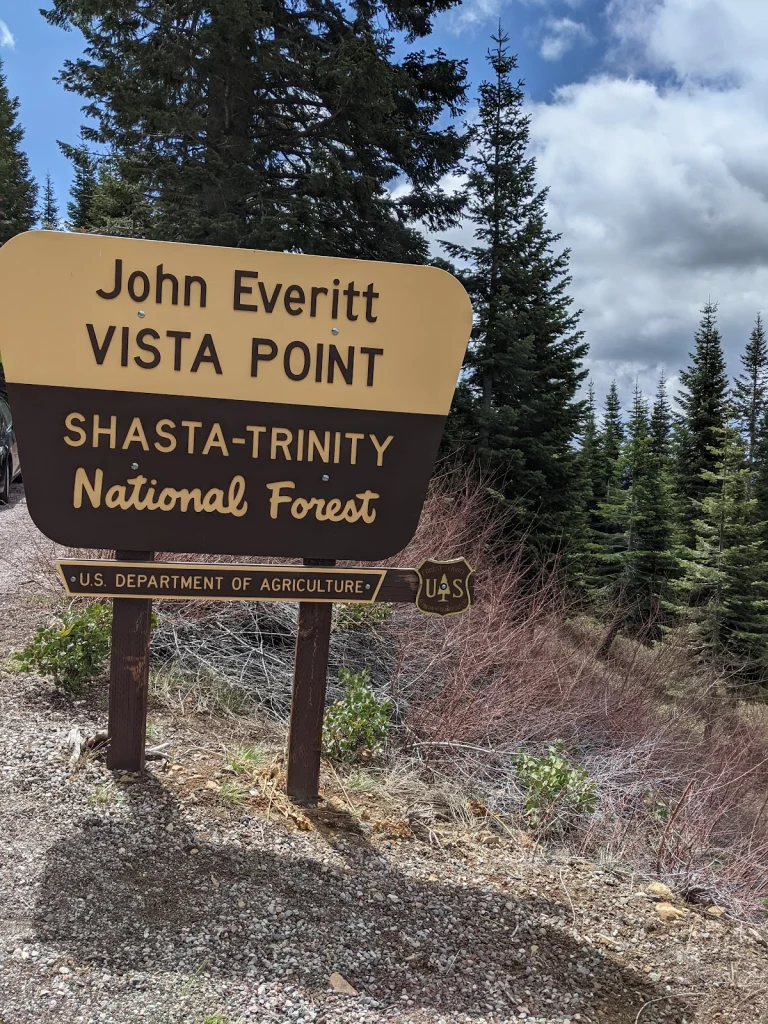 Everitt Memorial Highway, a dog-friendly hiking trail in Mount Shasta, California