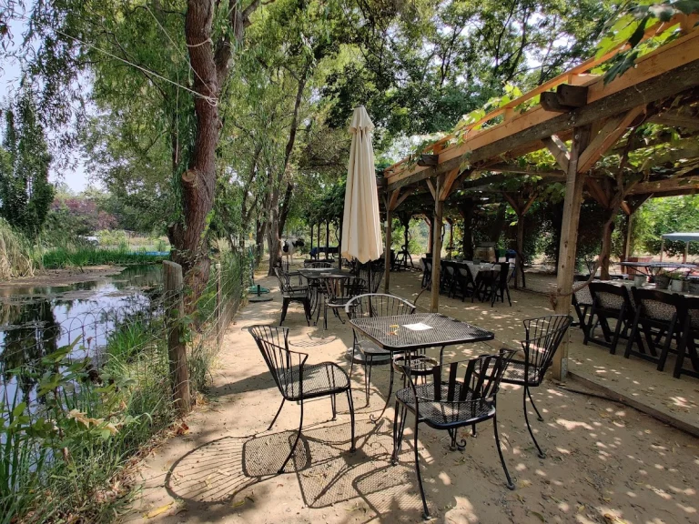 Flower Farm Cafe, a dog-friendly restaurant in Loomis, California