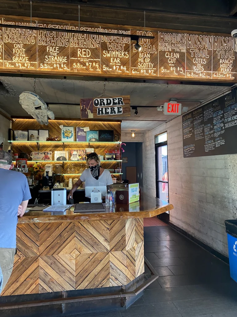 Fluid State Beer Garden, a dog-friendly bar in Ventura, California