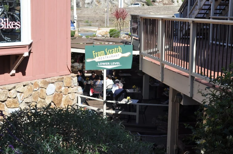 From Scratch Restaurant, a dog-friendly restaurant in Carmel By The Sea, California