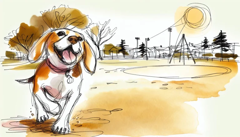 Glenbrook Park, a dog-friendly park in Petaluma, California