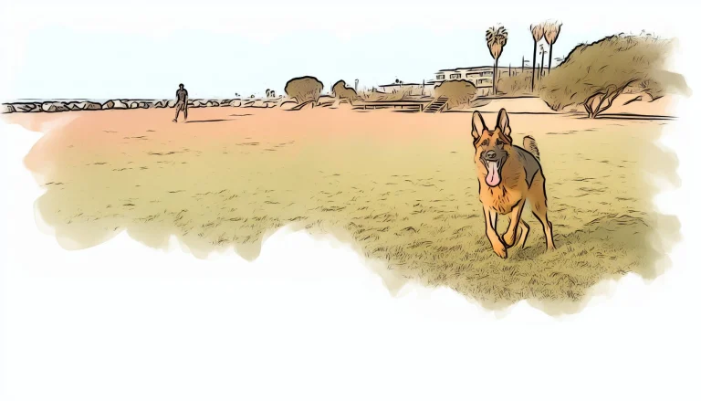 AI generated sketch for Huntington Central Park