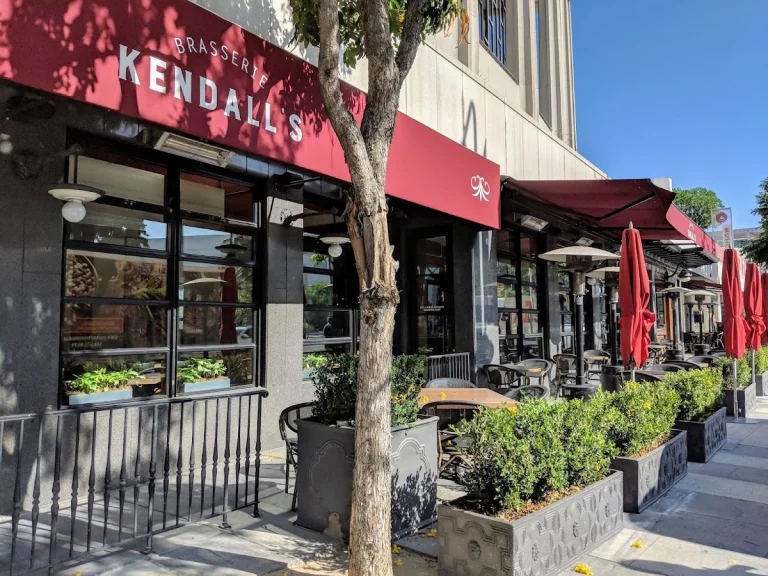 Kendall's Brasserie and Bar, a dog-friendly restaurant in Los Angeles, California