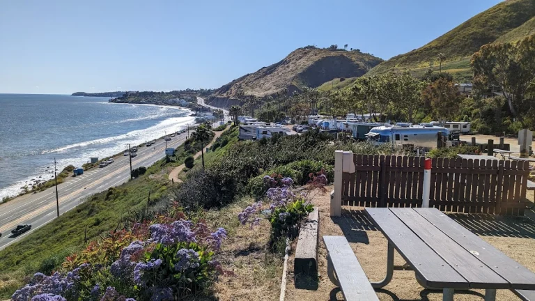 Malibu Beach RV Park, a dog-friendly campground in Malibu, California