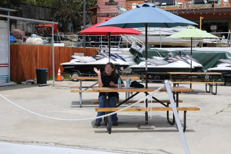 Marina Grill, a dog-friendly restaurant in Bass Lake, California
