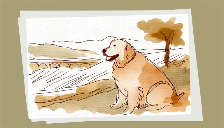 AI generated sketch for Napa River Inn