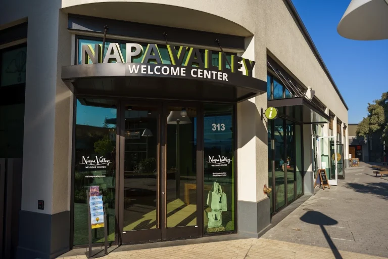 Napa Valley Welcome Center, a dog-friendly welcome center in Napa, California